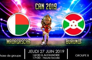 Madagascar e Burundi pela Liga das Nações Africanas 2019.