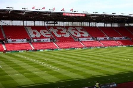 Estádio do Stoke City foi construído pela Bet365.