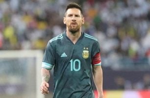 Messi é o capitão da Argentina