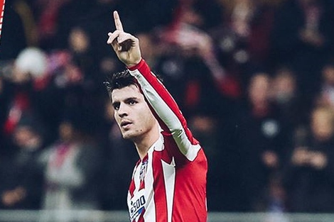Morata é o artilheiro do Atlético de Madrid