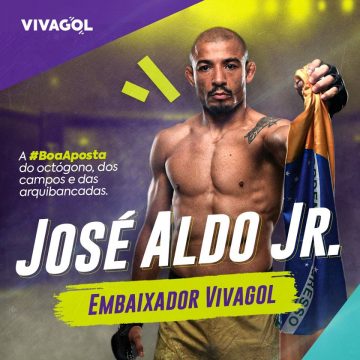 José Aldo é o garoto propaganda da Vivagol!