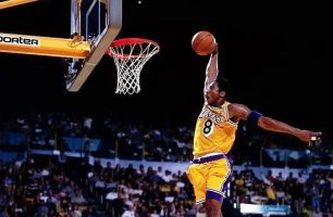 Kobe Bryant é um dos maiores nomes na história dos Lakers!