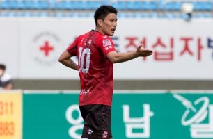 Sangju Sangmu e Gwangju FC se enfrentam