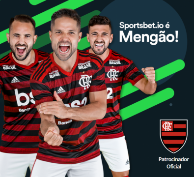 Sportsbet.io é patrocinadora do Flamengo!