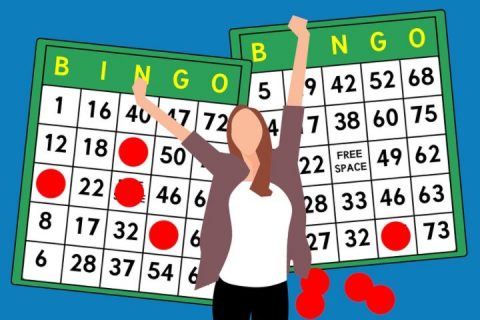Apostando em bingo online