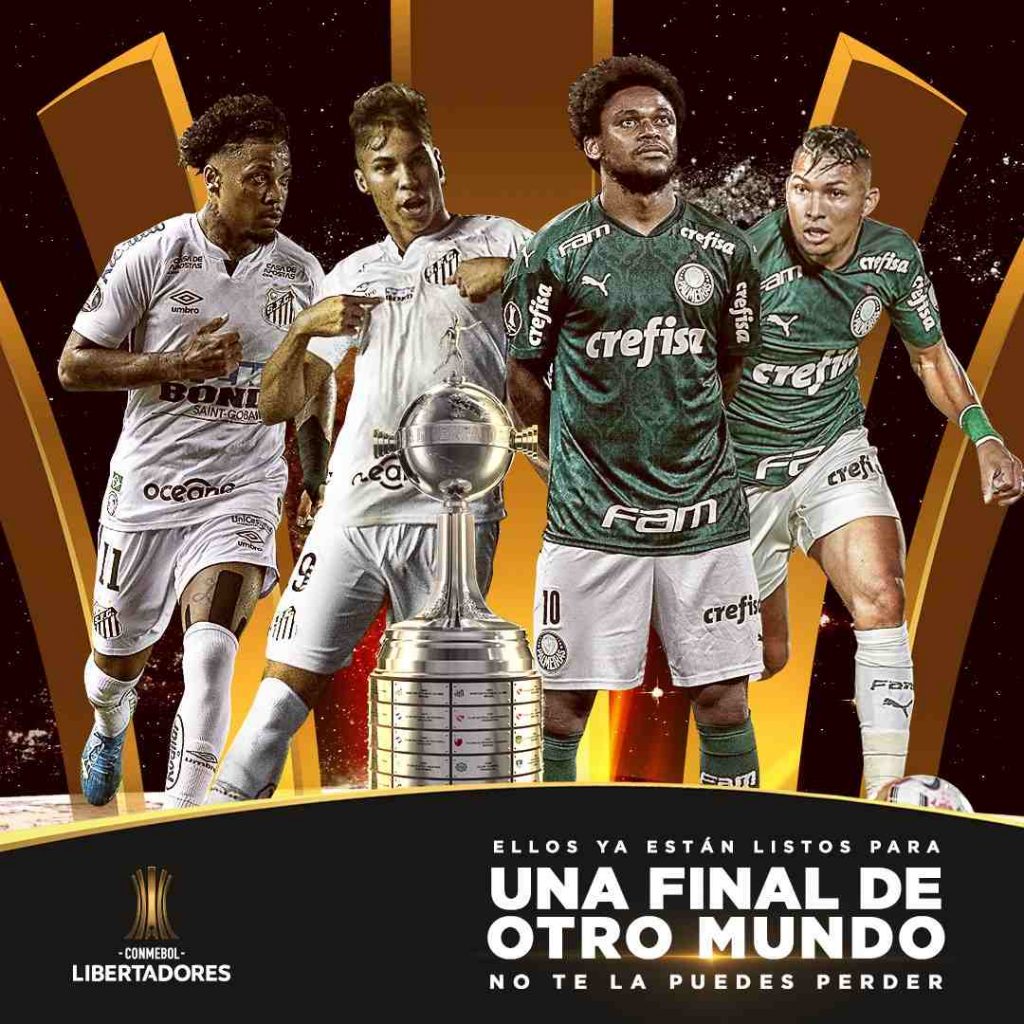 Santos e Palmeiras: Libertadores 2020.