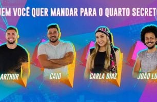 Arthur, Caio, Carla Diaz ou João Luiz.