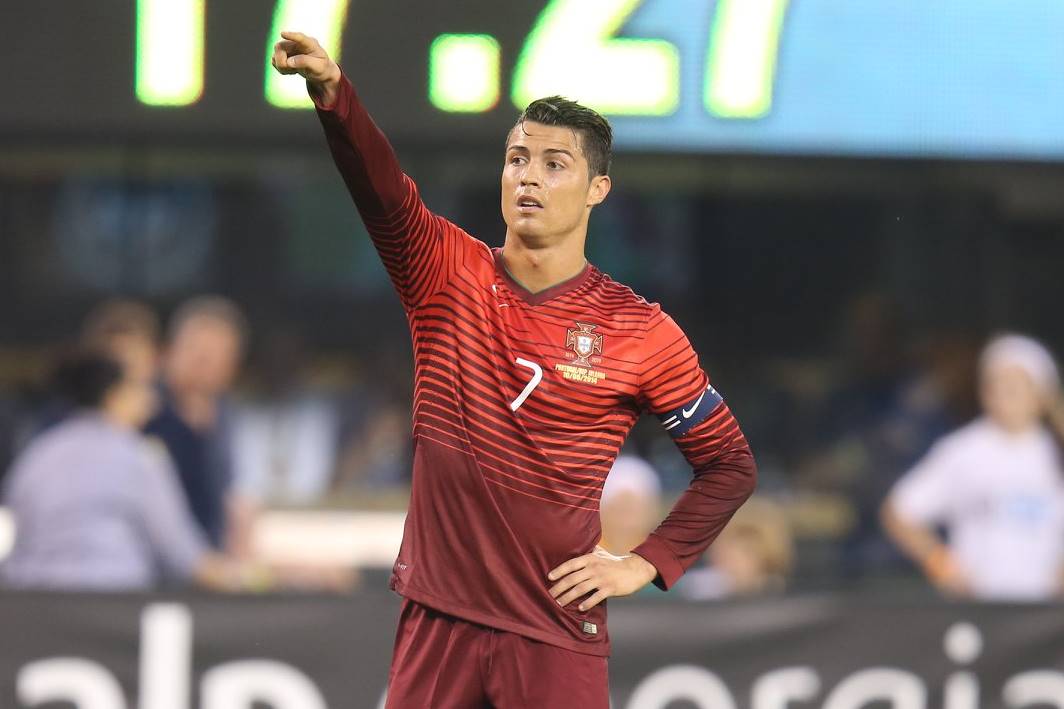 Cristiano Ronaldo é o destaque dos portugueses - Foto Crédito: Facebook/PORTUGAL