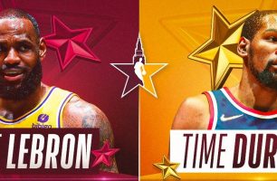Time LeBron e Time Durant duelam no NBA All-Star Game