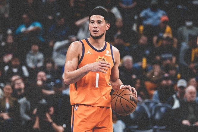 Suns Devin Booker é o destaque do Phoenix Suns - Foto: Facebook/suns