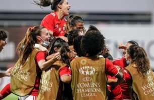Benfica vai em busca da vitória para classificar na Champions Feminina