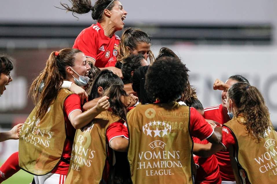 Benfica vai em busca da vitória para classificar na Champions Feminina