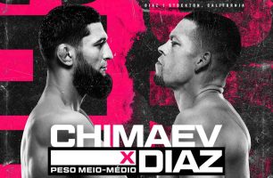 Khamzat Chimaev duela com Nate Diaz