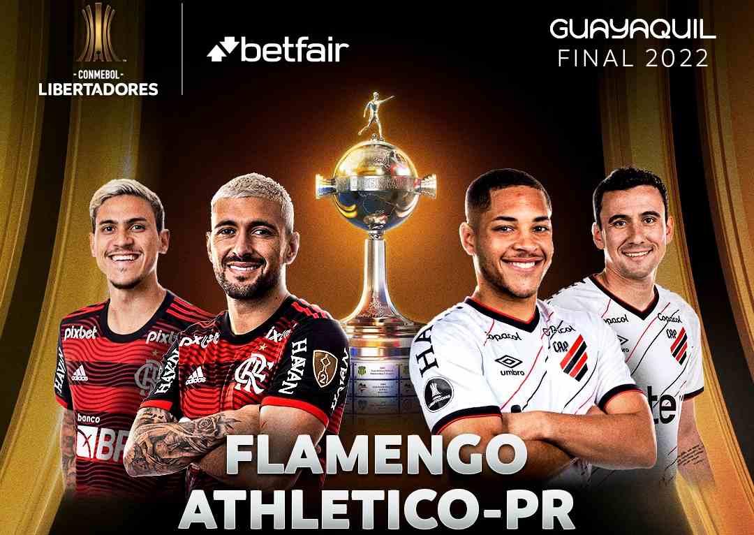 Flamengo x Athletico-PR disputam a final da Libertadores - Foto: Facebook.com/CopaLibertadores