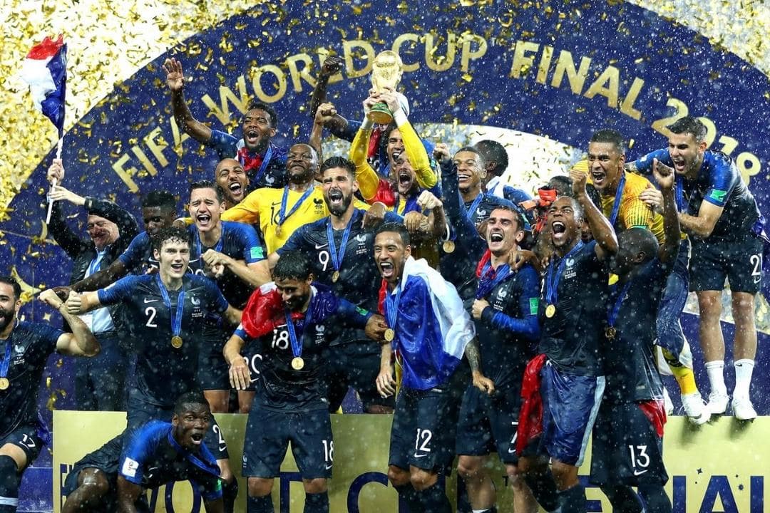 França esta entre as favoritas na Copa 2022.