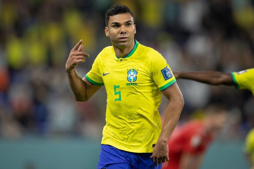 Casemiro Casemiro é um dos líderes do Brasil - Foto: Facebook.com/CBF