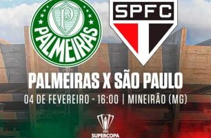 Palmeiras x São Paulo decidem a Supercopa 2024 - Foto: Facebook.com/SupercopadoBR