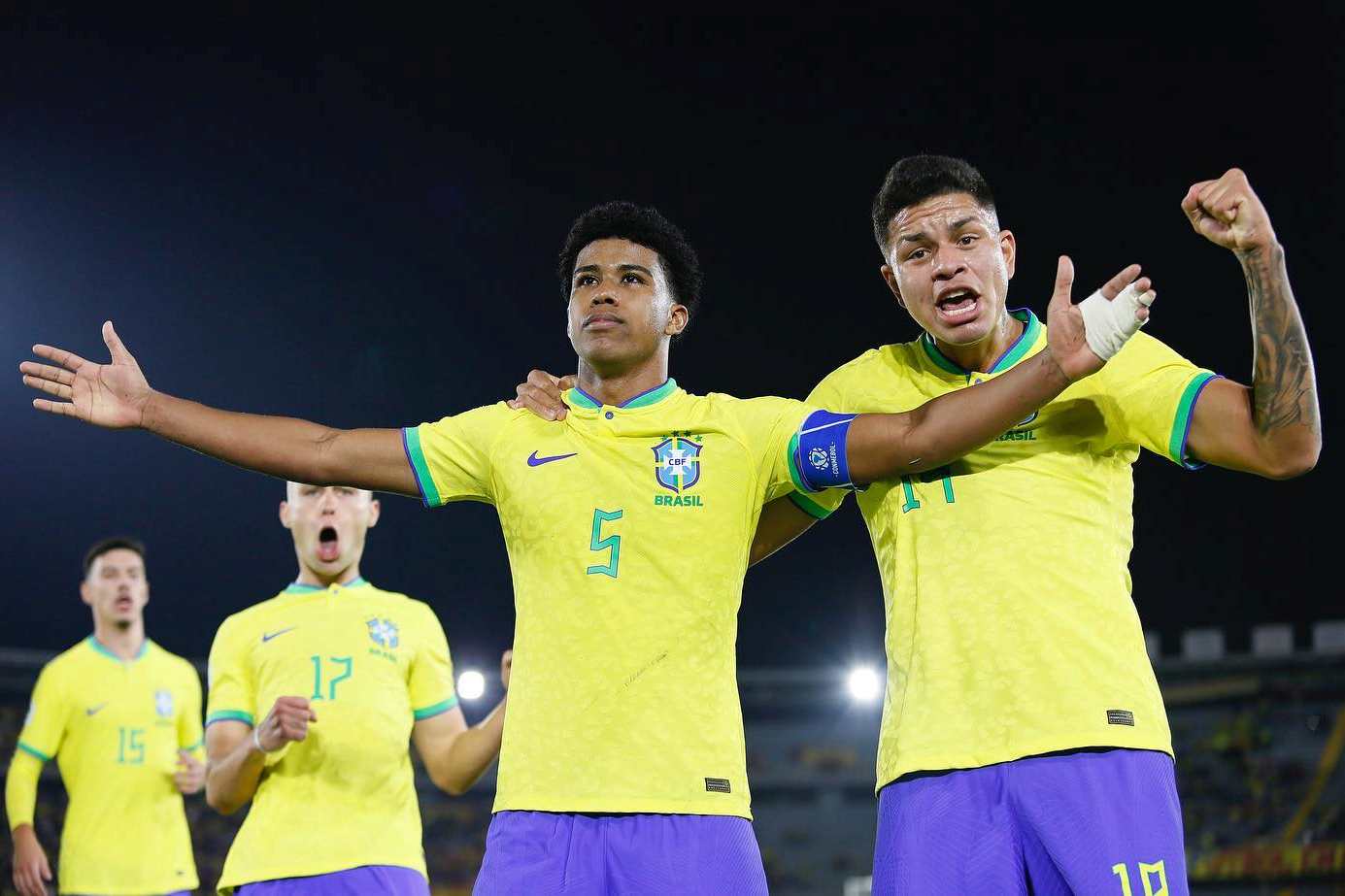 Brasil vai sobrando no Sul-Americano Sub-20 - Foto: Facebook.com/CBF