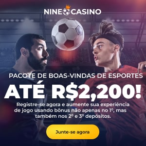 Nine Casino possui bônus para esportes!