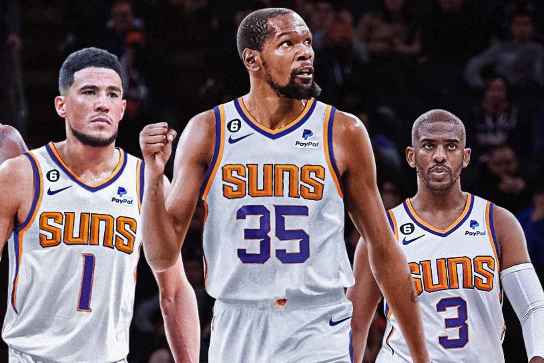 Phoenix Suns formou trio com Durant, Booker e Chris Paul