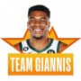 Aposte no Team Giannis