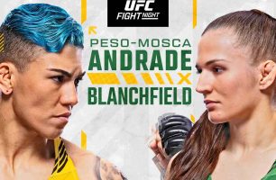 Jéssica Andrade x Erin Blanchfield se enfrentam - Foto: Facebook/UFCBrasil