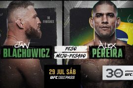 Alex Poatan x Jan Blachowicz - Foto: Divulgação/UFC