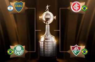 Semifinalistas da Copa Libertadores - Foto: Facebook.com/CopaLibertadores