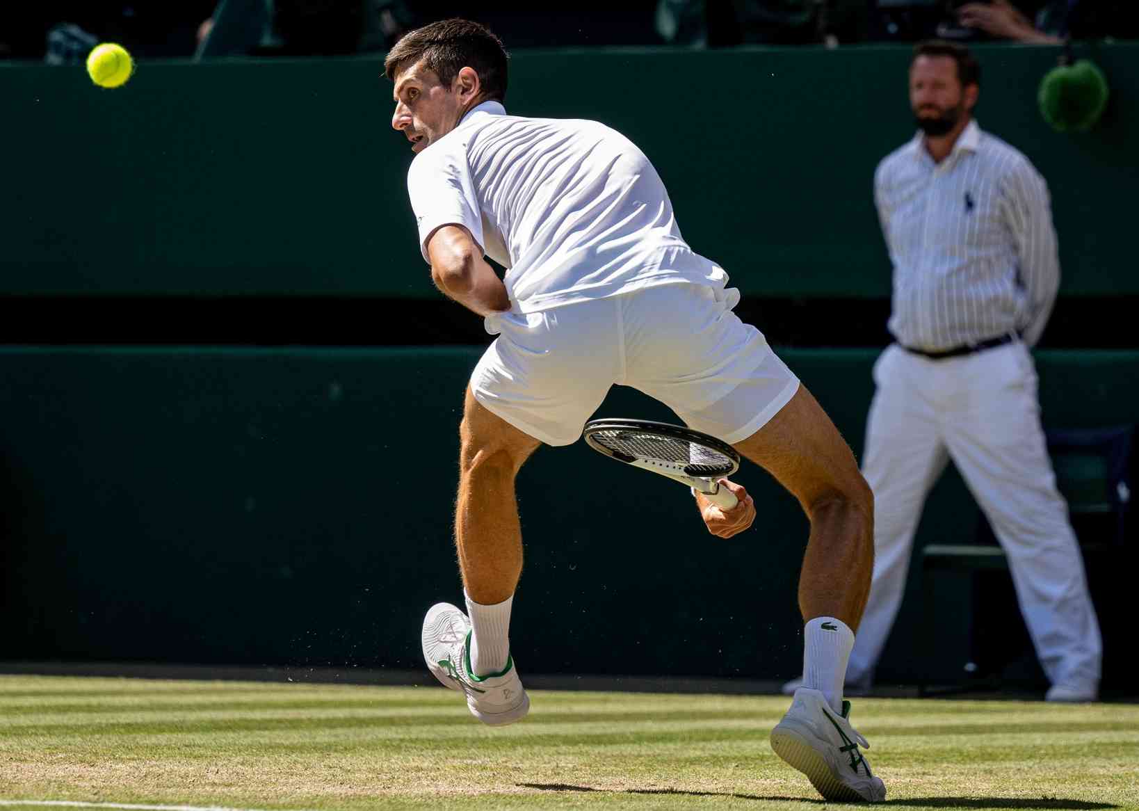 Novak Djokovic é um dos favoritos em Wimbledon - Foto: Facebook.com/wimbledon