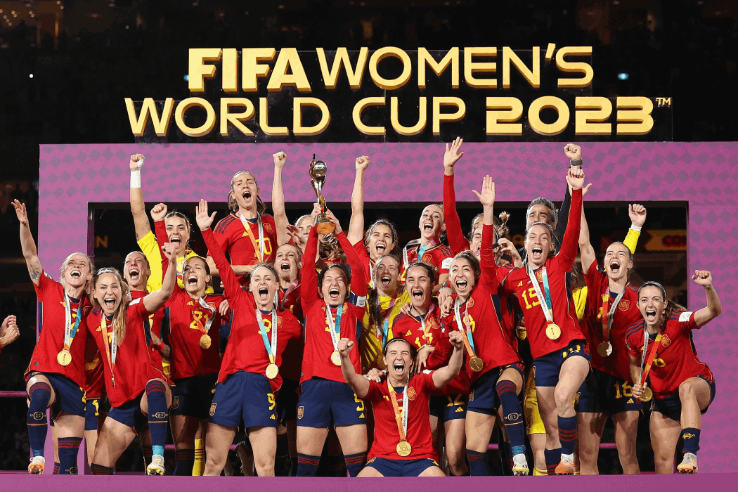 Espanha foi a campeã da Copa do Mundo Feminina - Foto: Facebook.com/fifawomensworldcup