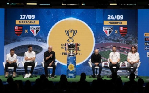 Flamengo e São Paulo fazem a final da Copa do Brasil 2023.