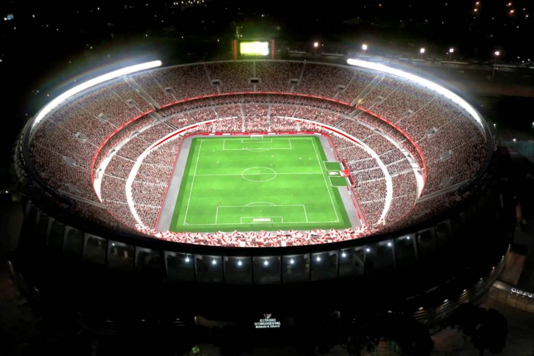 Libertadores 2024 Estádio Monumental de Núñez é o favorito para ser o palco da decisão - Foto: Divulgação/River Plate