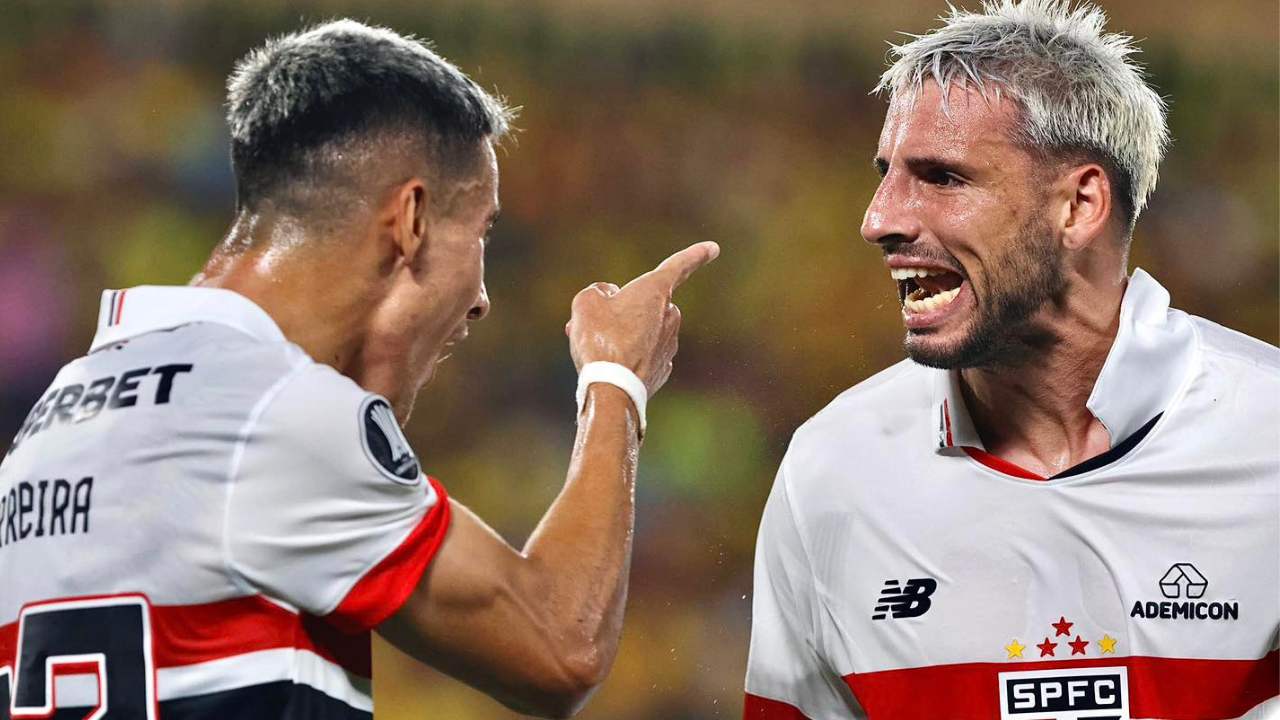 São Paulo venceu na Copa Libertadores.