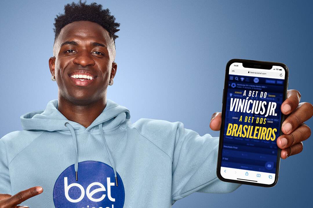 Vinicius Júnior é embaixador da Betnacional