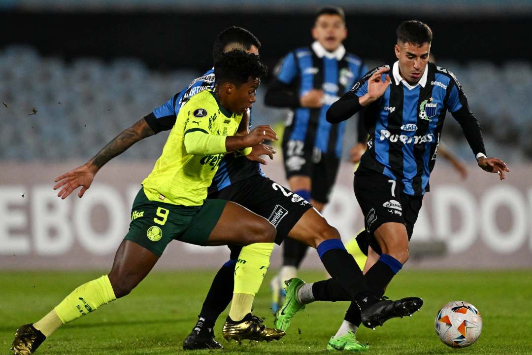 Endrick fez um dos gols do Verdão - Foto: Divulgação/CONMEBOL