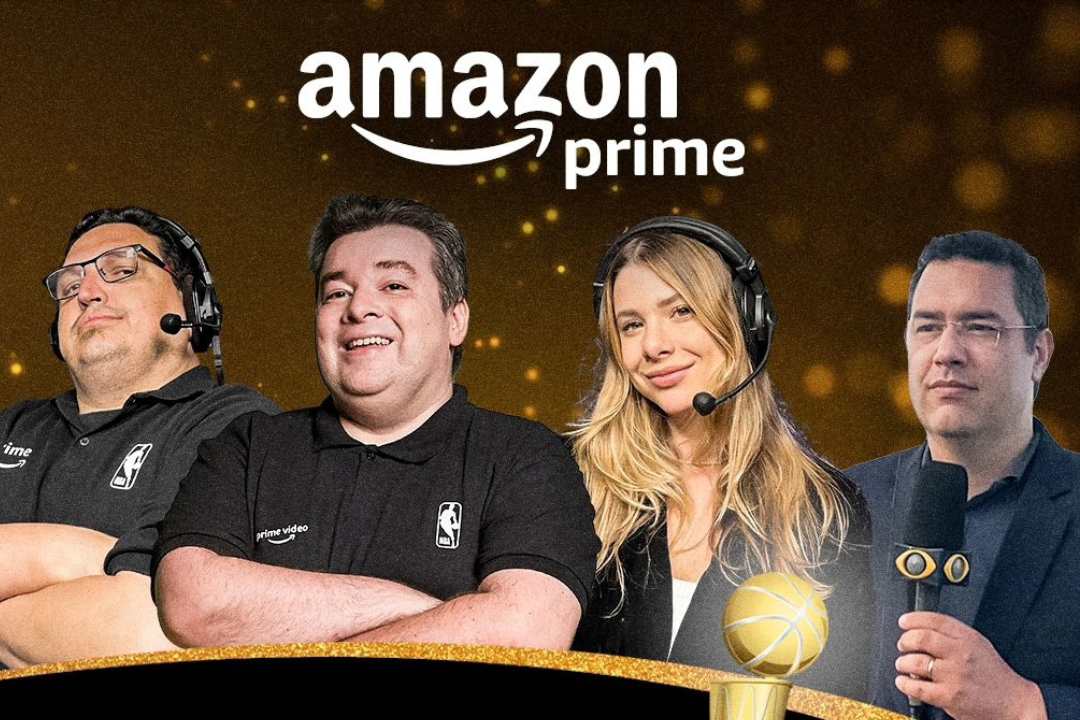 banda-transmite-finais-NBA-2024 Equipe para a transmissão das finais da NBA.