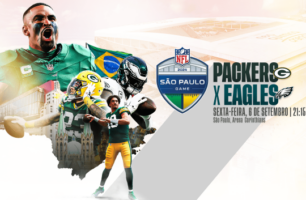 Packers x Eagles se enfrentam pela NFL no Brasil - Foto: Divulgação/NFL