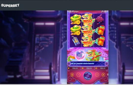 Jogamos o Fortune Dragon na Superbet