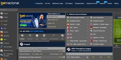Print da casa de apostas Betnacional