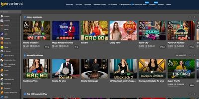 Print da Betnacional Cassino