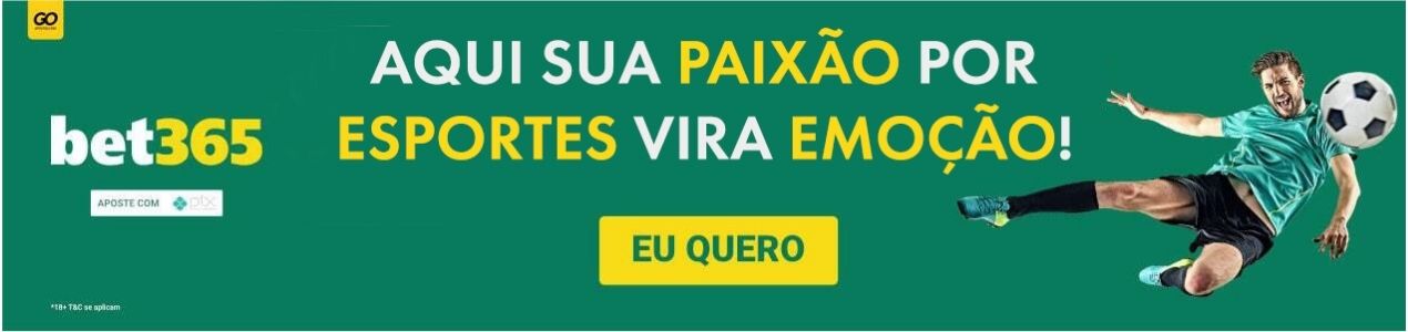 Banner Bet365 - Casa de Apostas Nº1.