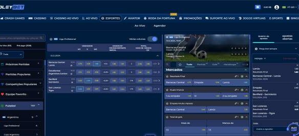 Fazendo a aposta na Oleybet