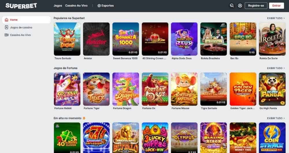 Superbet Cassino é confiável